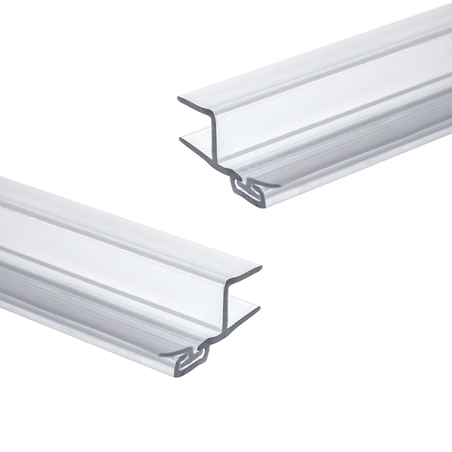 Strike/Door Jamb Water Seal 95" for 3/8" Glass (8-10mm) Clear