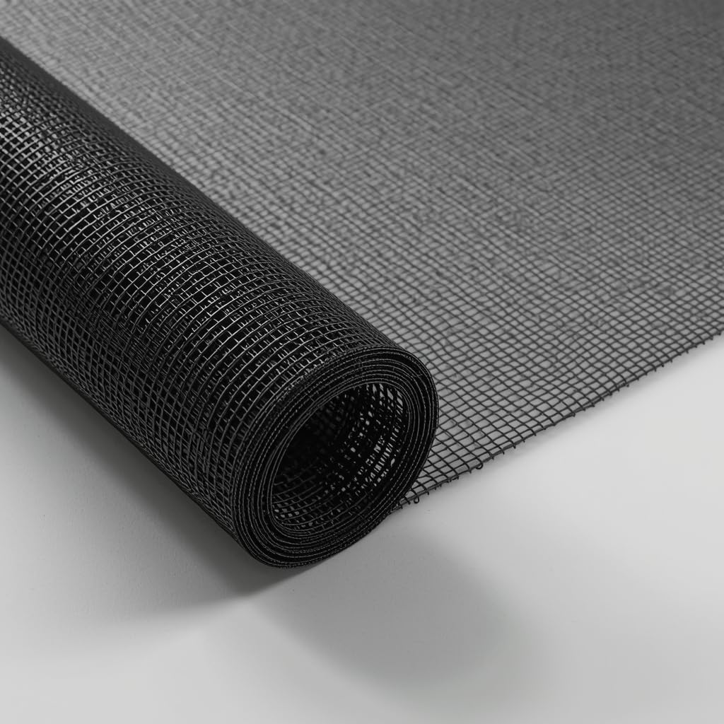 Pet Proof Window Screen Roll Charcoal 36 in x 100 in Heavy Duty