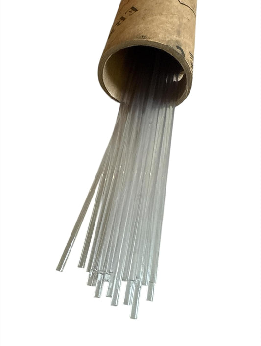 Clear PETG Polycarbonate Rod 1/8 in x 24 in DIY Plastic Rod 3 Pack