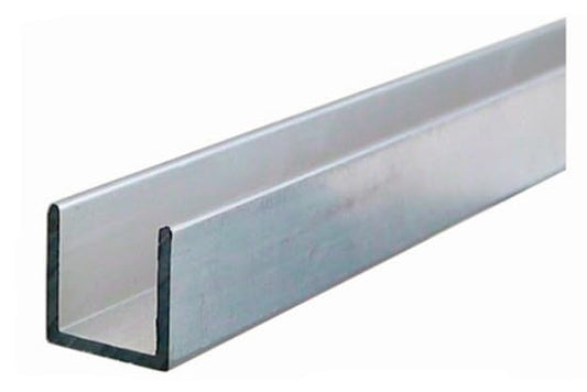72 in Aluminum Guide Channel for Sliding Folding Pocket Doors