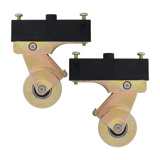 Sliding Screen Door Rollers, Heavy-Duty, 1-1/4 in., Screws, 2 Pack