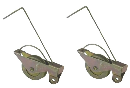 Steel Screen Door Tension Rollers 1-1/4" Ball Bearing, Pack of 2