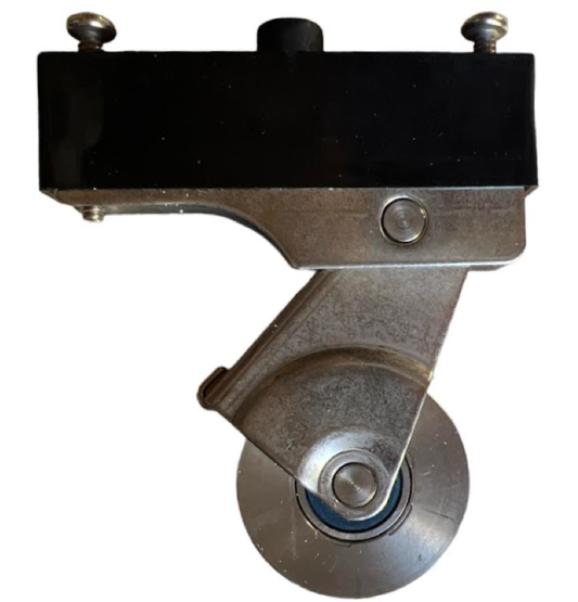 Heavy-Duty Stainless Steel Sliding Screen Door Roller 1-1/4" Single