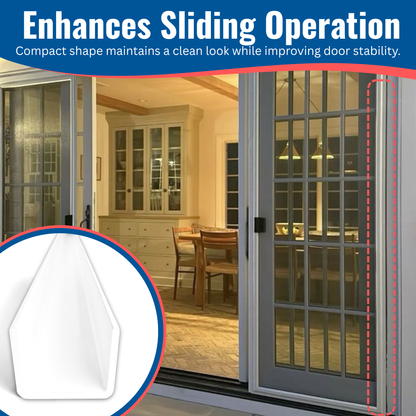 KC Hardware Aluminum Side U Channel Frame 5/8" Wide x 1/2" Tall for Sliding Screen Door, Weather Resistant Sliding Screen Patio Door Channel - White, 95" (Pack of 1)