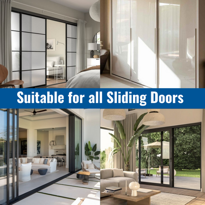 KC Hardware Vinyl Sliding Screen Door Track, Sliding Door Bottom Track Replacement, Patio Screen Door Repair Guide- White Vinyl