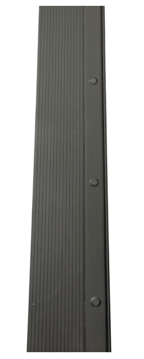 32", 36", 60" & 72" Black Adjustable Aluminum Door Threshold with Hidden Screws