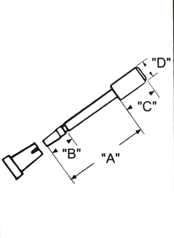 Window Screen Plunger Latches Windows Screen Replacement Plunger Pin Set 5/32 x 1-1/2 Inch for 3/4" Screen Frame Window Spring Replacement Parts, 25 Pack- White Color