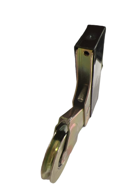 KC Hardware Heavy-Duty Sliding Screen Door Rollers with 1 in. Steel Ball Diameter & 1-1/4 in Steel Including Screws and Adjusting Sleeve (2 Pack)