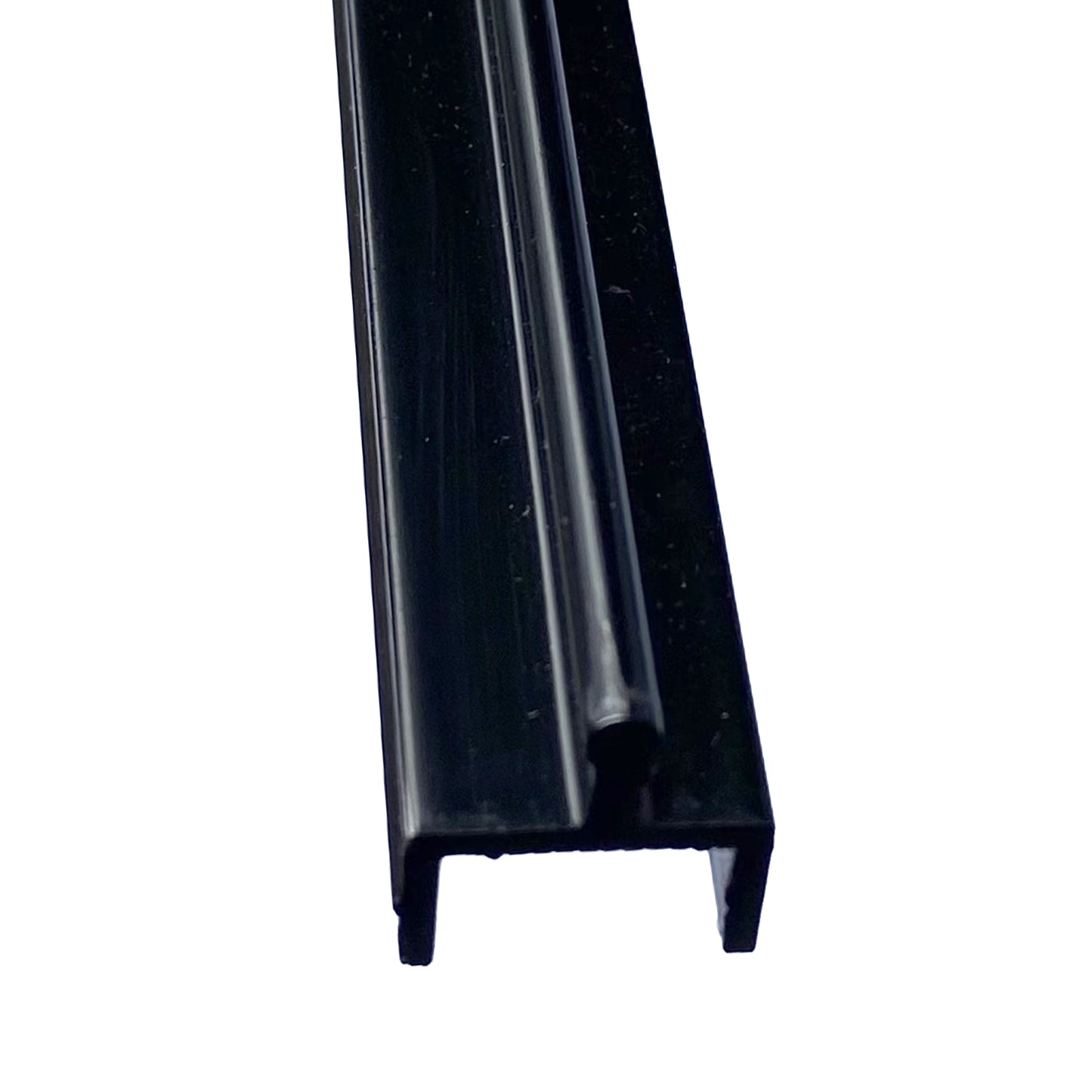 Black Aluminum Sliding Screen Door Bottom Track Replacement, 72"