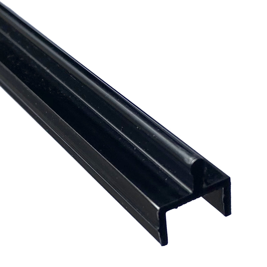 Black Aluminum Sliding Screen Door Bottom Track Replacement, 72