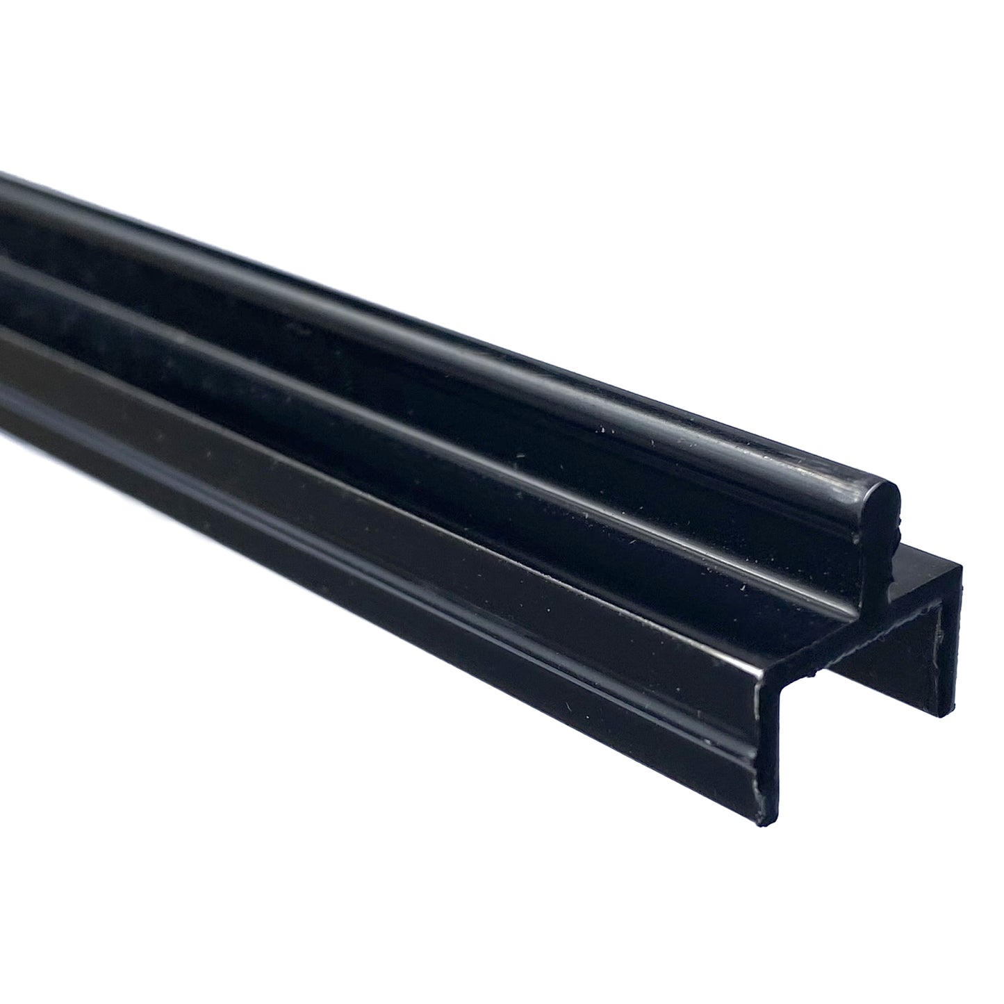 Black Aluminum Sliding Screen Door Bottom Track Replacement, 72"