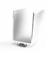 KC Hardware Storm 1-3/4” Wide x 3" Height U WRAP KICKPLATE Storm White Door Bottom Sweep Replacement, Aluminum Expander for All Doors Weatherstripping 36” Length.