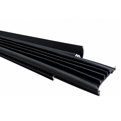 Aluminum Door Bottom Sweep Universal Fit 1-5/16" W, Door Bottom with Drip Cap, Draft Stopper, Weather Stripping Seal for Exterior and Interior Doors 36 Inch