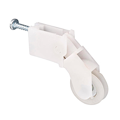 Sliding Screen Door Nylon Roller, 1 in Wheel, White, Pack of 1 or 2