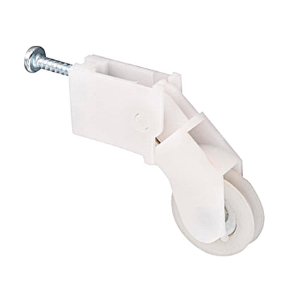 Sliding Screen Door Nylon Roller, 1 in Wheel, White, Pack of 1 or 2