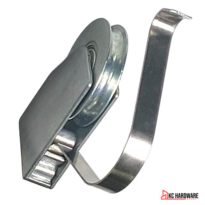 Patio Screen Door Roller Assembly – 1-1/8" Steel Wheel | Heavy-Duty Replacement Roller for Sliding Screen Doors- 2 Pack
