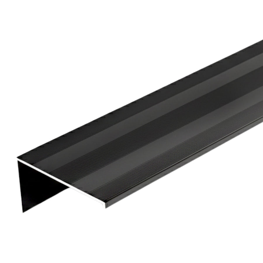 Black Aluminum Stair Nosing Edge Protector – 2 3/4