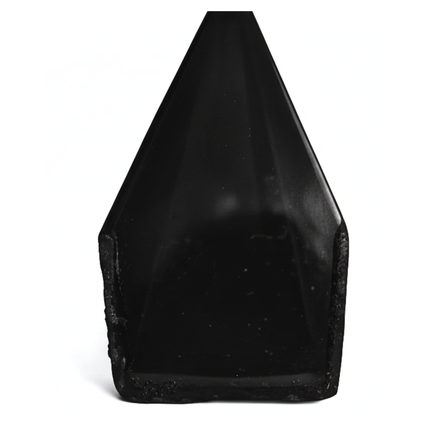 1/2 in. x 5/8 in. x 95 in. Black Aluminum U-Channel