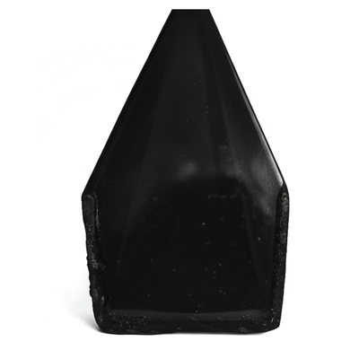 1/2 in. x 5/8 in. x 95 in. Black Aluminum U-Channel