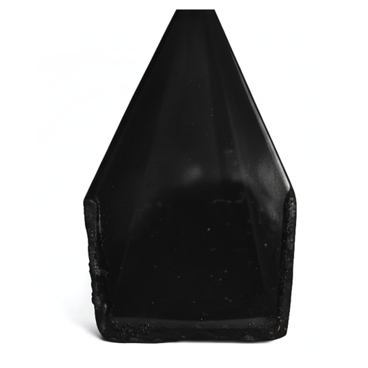 1/2 in. x 5/8 in. x 95 in. Black Aluminum U-Channel