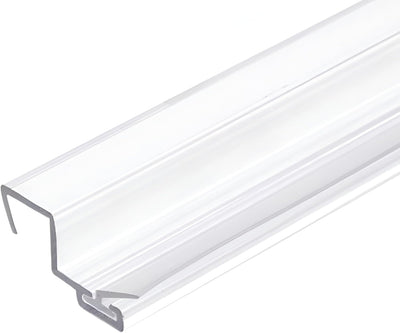 Clear Shower Door Side Jamb Seal for 3/8 in Glass Doors 95 in