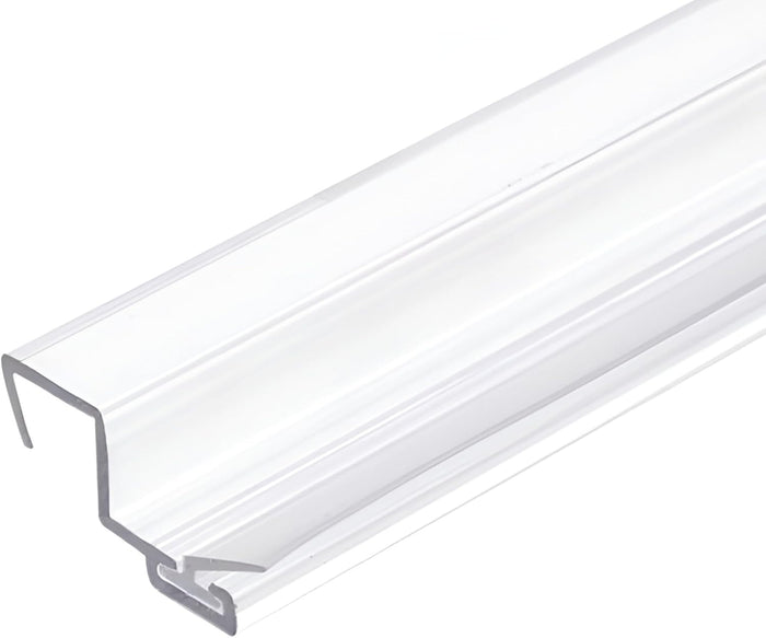 Clear Shower Door Side Jamb Seal for 3/8 in Glass Doors 95 in