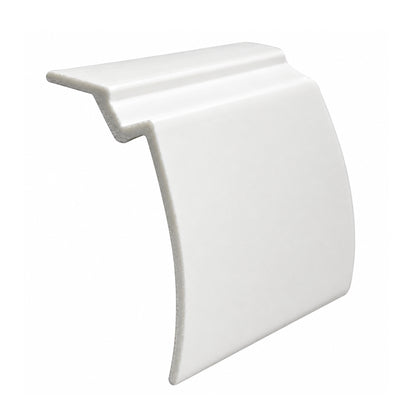White Snap-In Vinyl Glazing Bead Window Seal, 72 in or 96 in