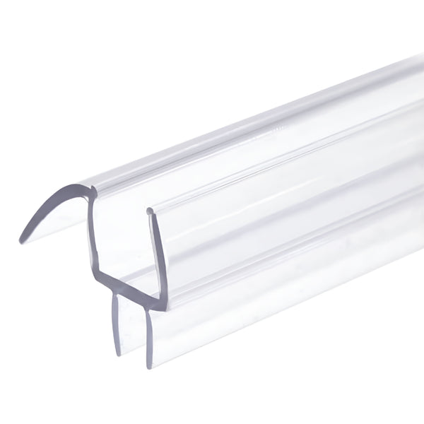 1/2-Inch Glass – 39-Inch Frameless Shower Door Bottom Seal with Drip Rail