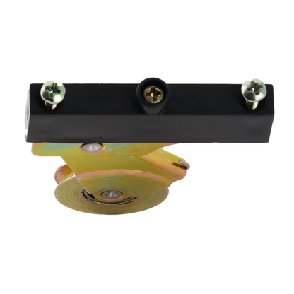 KC Hardware Heavy-Duty Sliding Screen Door Rollers with 1 in. Steel Ball Diameter & 1-1/4 in Steel Including Screws and Adjusting Sleeve (2 Pack)