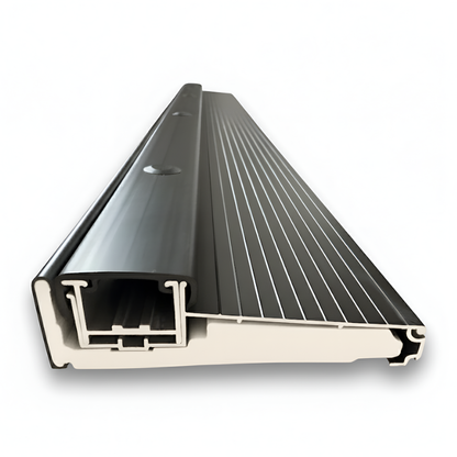 KC Hardware Exterior Door Threshold 4 9/16" Outdoor Swing Black Threshold Heavy Duty Adjustable Aluminum Door Sill Pan for Weatherproof & Easy Install for Residential/Commercial Use- 36" Length