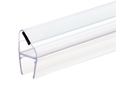 Set of 2 Magnetic Shower Door Seal, 90° Outswing, 3/8" Glass, 95"