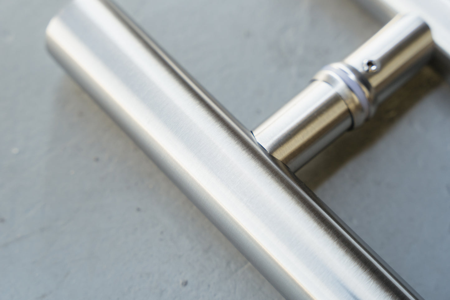 Chrome Polished Stainless Steel Round H-Shaped Push Pull Door Handles, Double Sided Door Pulls, Commercial Pull Door Handle for Sliding Doors and Entry Glass Doors- 24 Inch.