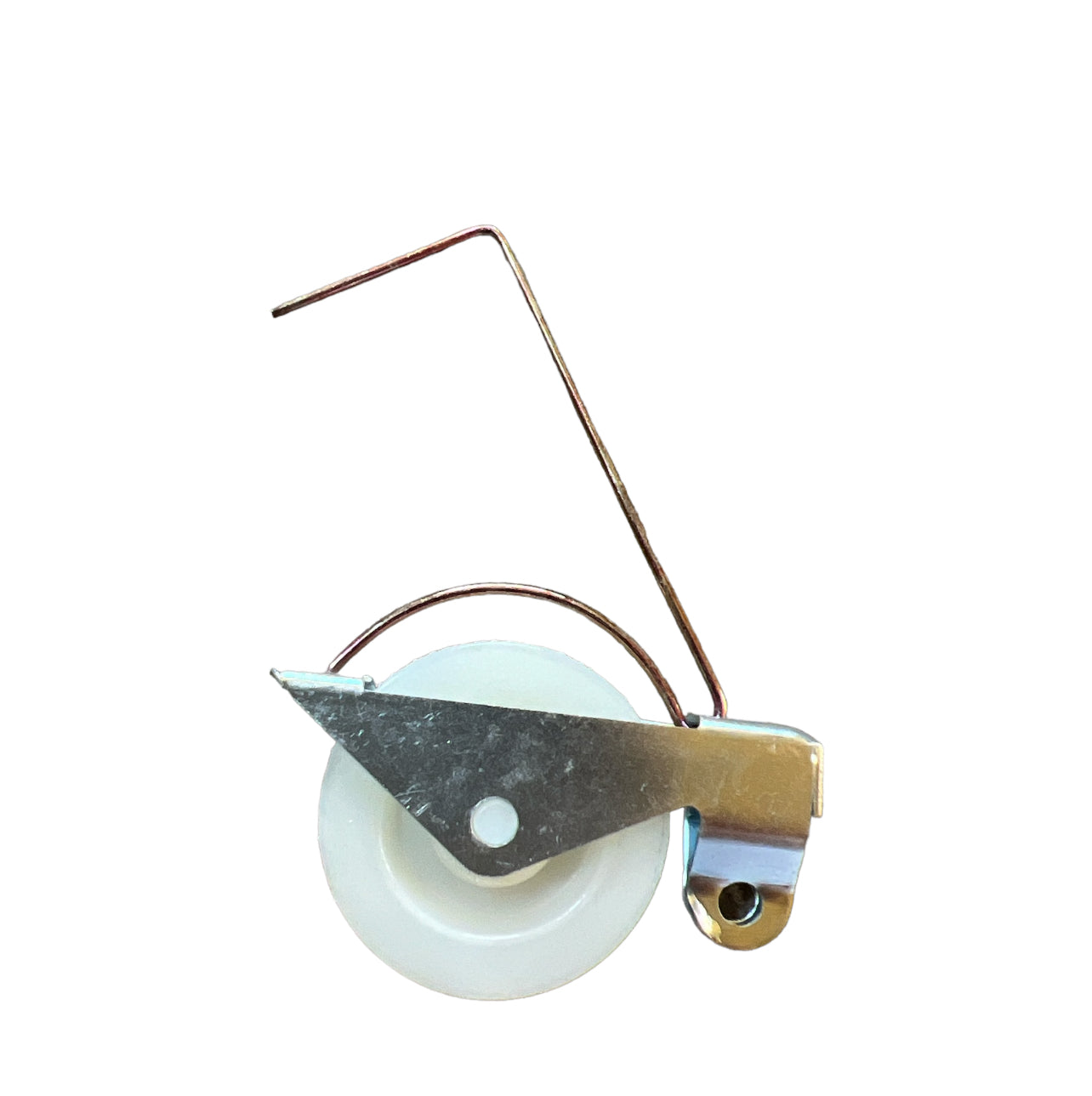 Sliding Screen Door Tension Spring with Concave Plastic Rollers, Tension Spring Wheels for Sliding Screen Doors- 1-1/4”Diameter- Pack of 2, Gold, KCS-0524