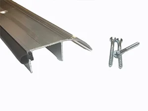 Silver Aluminum & Vinyl High-Profile Outswing Door Threshold 3-5/16 in. x 1 in. - Image 3