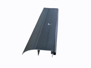 Black High Profile Vinyl Aluminum Outswing Door Threshold Strip for Exterior Doorways and  Door,  3-5/16 in. X 1 in. - Image 3
