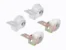 KC HARDWARE NYLON DRAWER ROLLER WHEELS WITH STEEL BRACKET