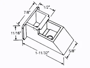 Nylon Sash Cam Replacements for Channel Balances - Image 4