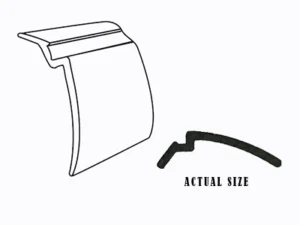 Premium Quality Snap in Vinyl Glazing Bead, Residential & Commercial Use Window Frame Seal - Image 3