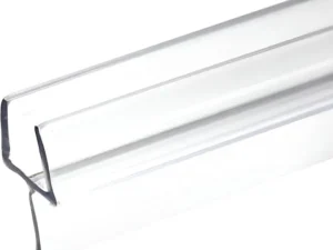 36" Frameless Clear Shower Door Bottom Seal for 3/8" Glass