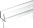 36 Frameless Clear Shower Door Bottom Seal for 38 Glas