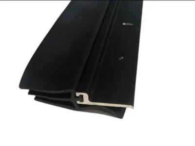 36" Triple Vinyl Door Bottom Sweep – Bronze Anodized Seal