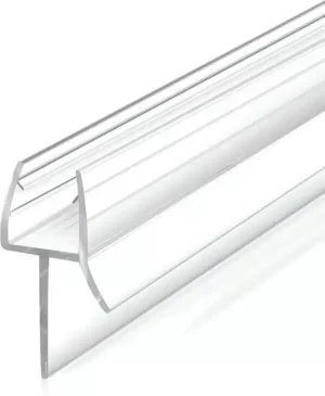 47" Frameless Shower Door Sweep – Bottom Seal for 3/8" Glass - Image 2
