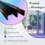 72 Vinyl Sliding Door Track with Stainless Steel Cover black2