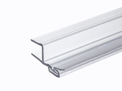 Clear 3/8 or 1/2 inch glass, Strike/Door Jamb Water Seal- 95" Length