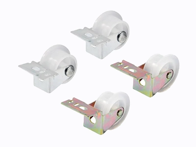 KC Hardware Nylon Drawer Roller Wheels with Steel Bracket