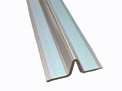 Satin Anodized Aluminum Lower Track for Sliding Screen Doors