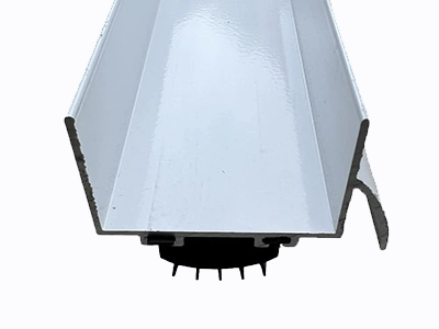 Vinyl Door Bottoms Sweep, Under Door Seal for Exterior Doors, 1.75" Width