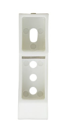 2-3/16" Window Channel Balance Sash Cams, White (2 Pack)